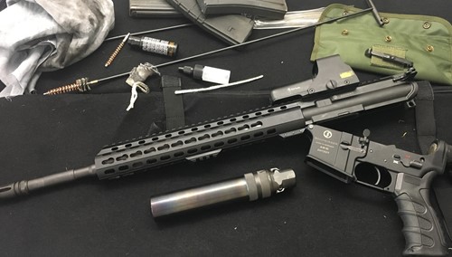 AR15 cleaning